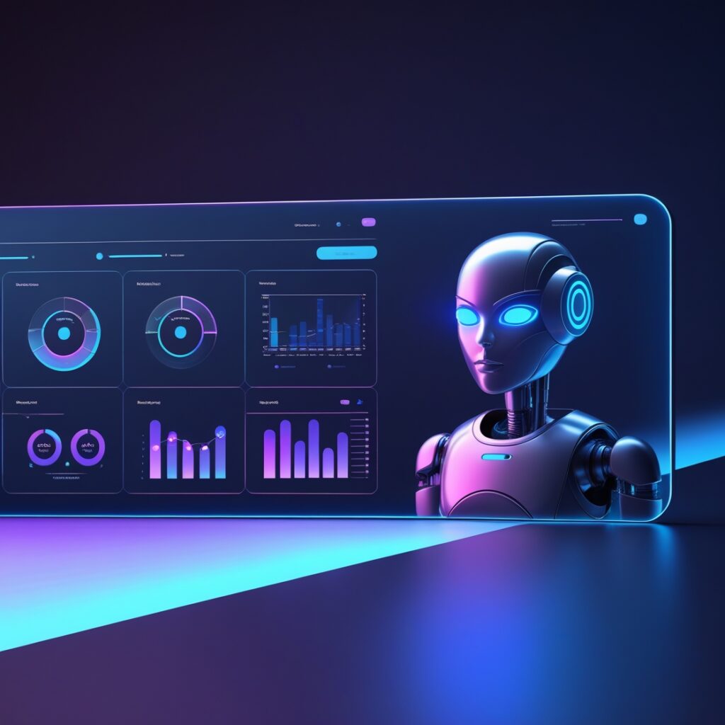 automation tools in action, paired with an AI assistant